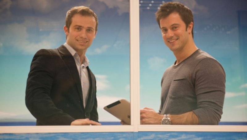 Daniel e Marcelo, da MadeiraMadeira: se deu certo nos Estados Unidos, vai funcionar no Brasil também | Arquivo/ Gazeta do Povo