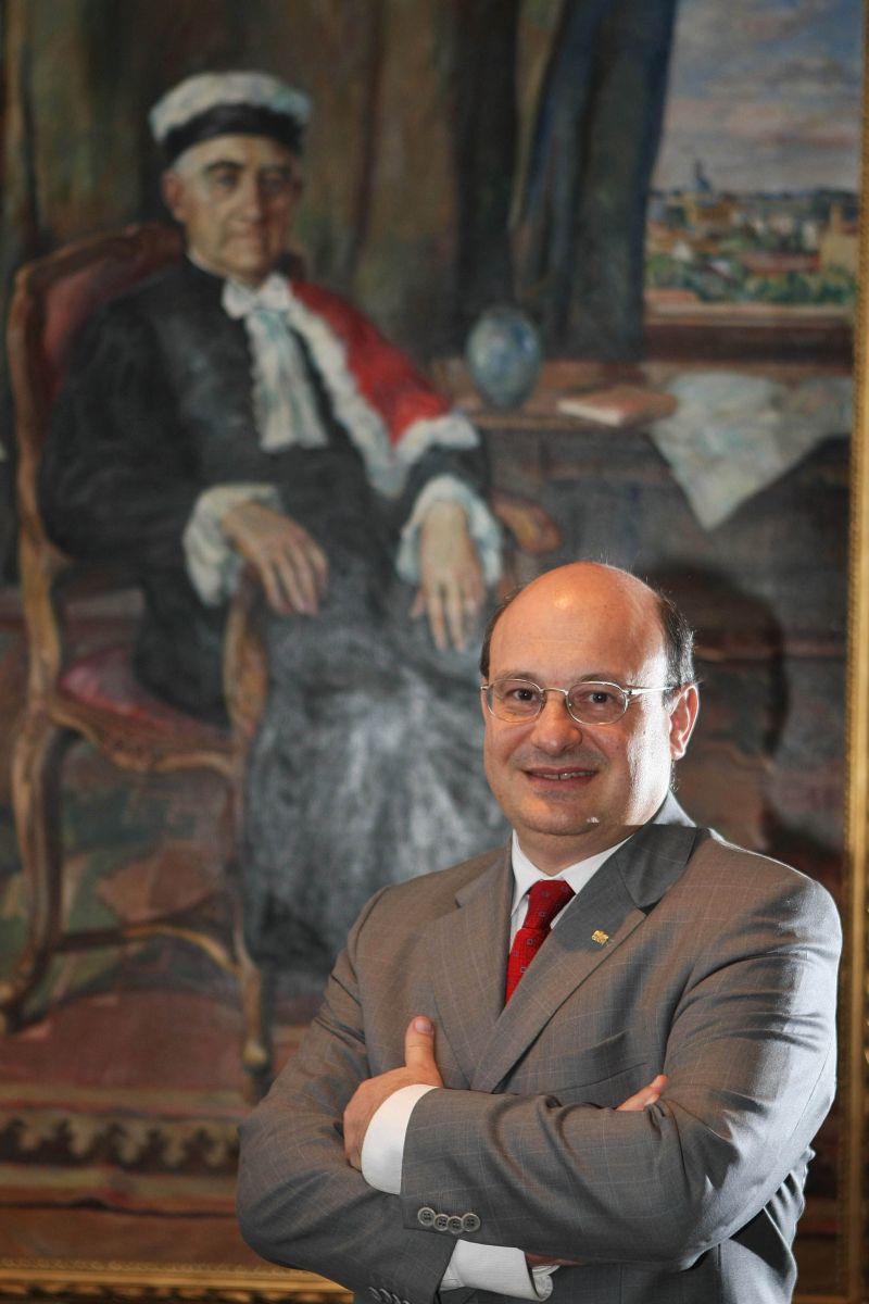 Zaki Akel Sobrinho, atual reitor da UFPR, foi o mais votado na consulta à comunidade acadêmica | Ivonaldo Alexandre / Gazeta do Povo