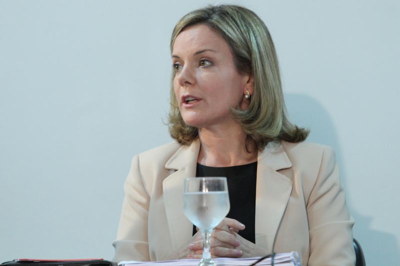 Gleisi Hoffmann, ministra-chefe da Casa Civil | Wenderson Araújo / Gazeta do Povo