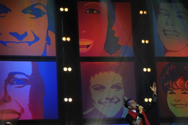 Jairzinho fazendo sua homenagem a Elis Regina | 