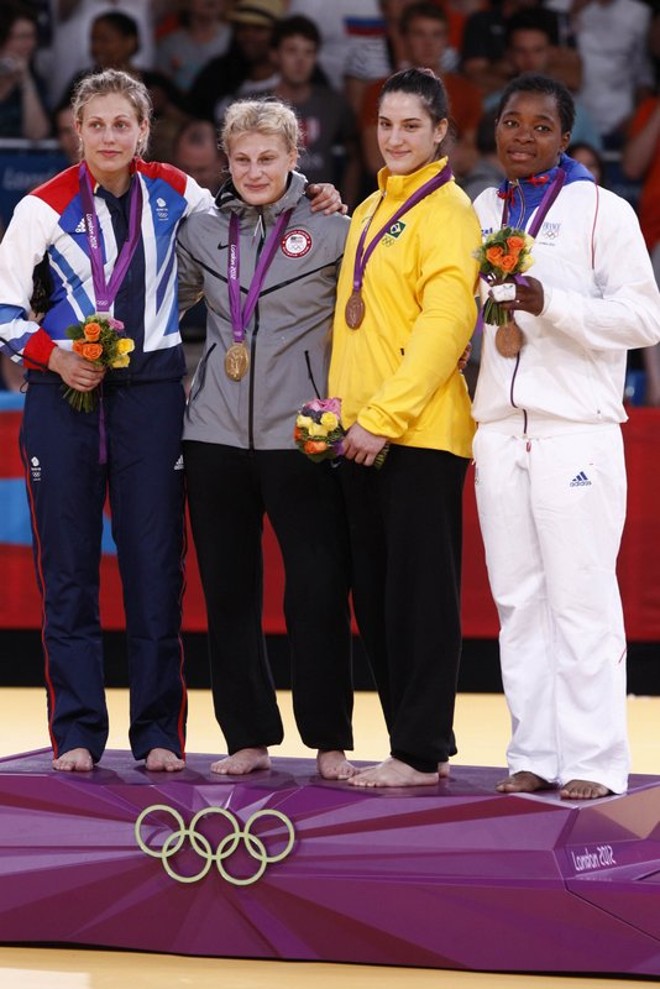 Foi a terceira medalha do judô brasileiro em Londres |