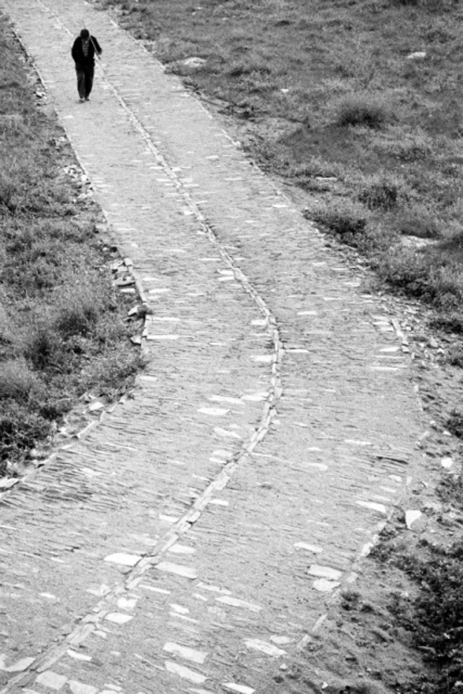 Um ponto de referência claro na imagem é outra característica do fotógrafo |