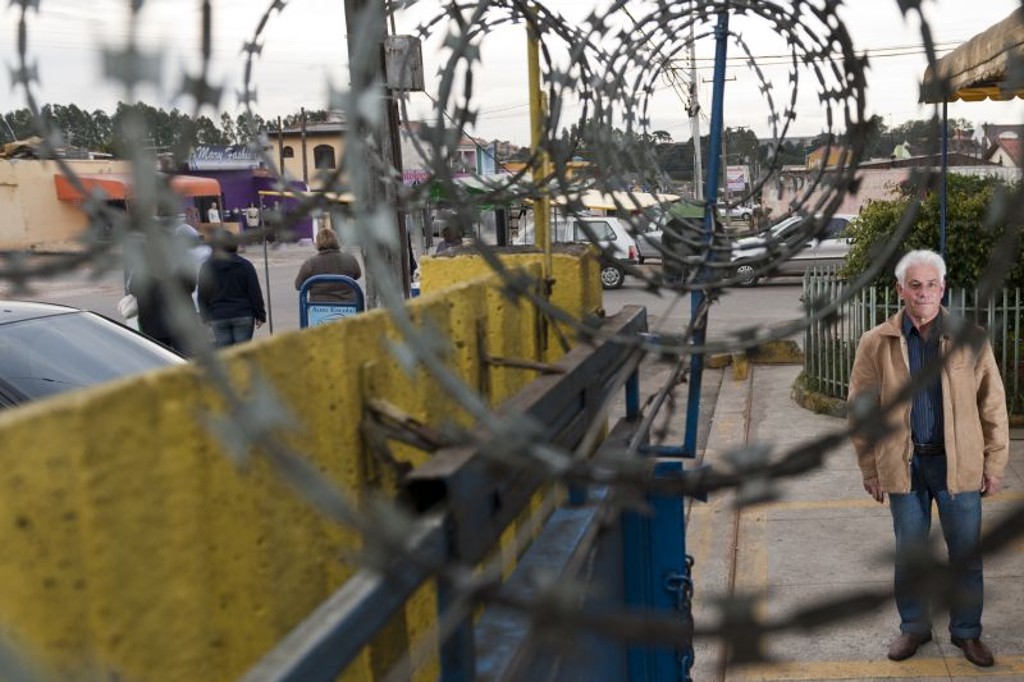 Marcos Amâncio Testa, presidente do Conselho de Segurança do Ganchinho: "Temos aqui todos os problemas comuns aos bairros periféricos"