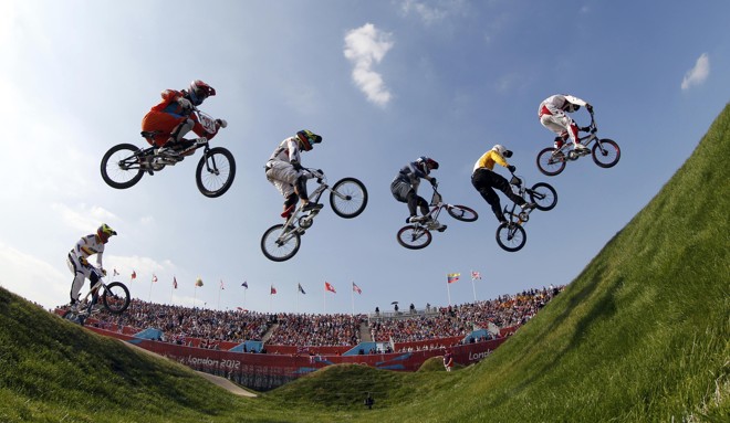 Momento E.T. na final do BMX masculino | 