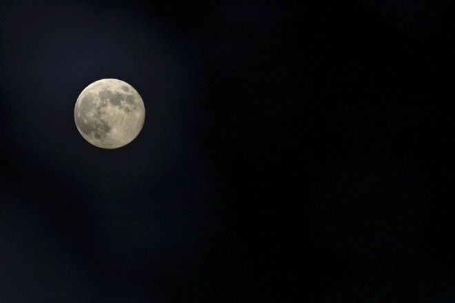 Imagem espetacular da lua nos céus da Jordânia | 