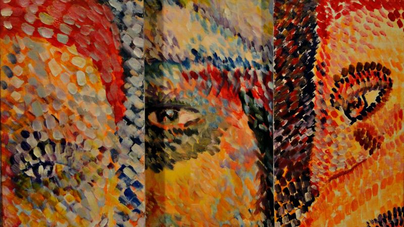 Mais de 20 pinturas integram a exposição do artista | Reprodução