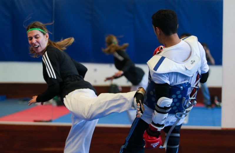 Paranaense Natália Falaviga buscará, neste sábado, a segunda medalha olímpica da carreira | Alaor Filho/AGIF/COB