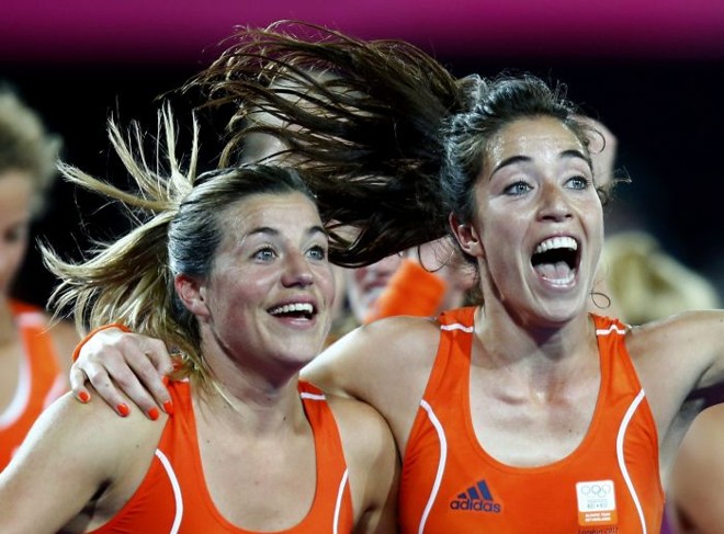 Kim Lammers e Naomi van As, da equipe holandesa: hegemonia no hóquei sobre a grama | 