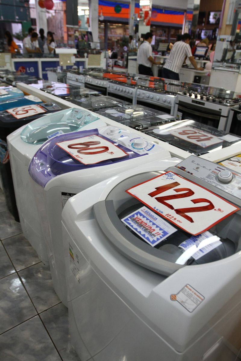 IPI mais baixo de linha branca ajudou no resultado | Gilberto Abelha /JL