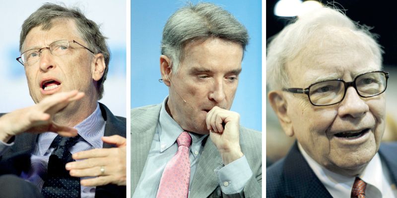 Bill Gates, Eike Batista e Warren Buffett: bilionários norte-americanos são mais mão aberta que os brasileiros | Paul J. Richards / AFP; Fred Pouser / Reuters; Sergio Moraes / Reuters