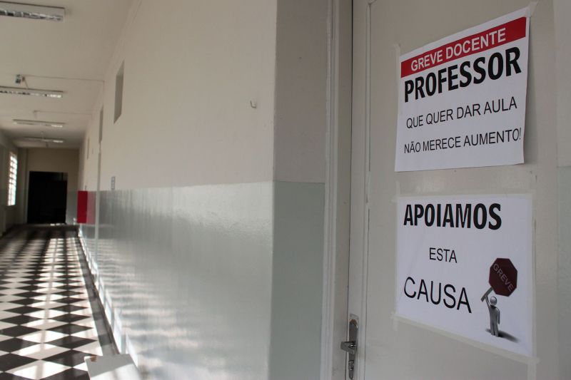 UEPG foi a primeira a entrar em greve, que já dura seis dias | Thiago Tereda