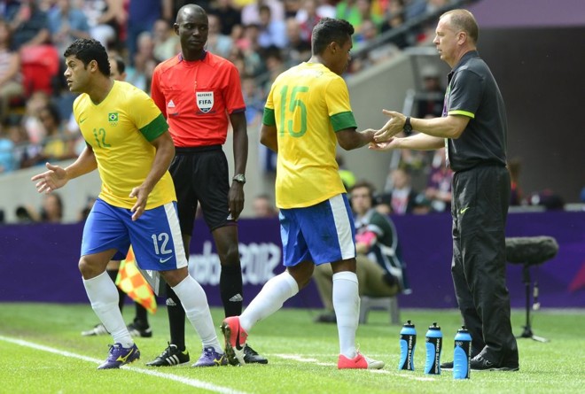 Hulk entrou no lugar de Alex Sandro ainda no primeiro tempo | 