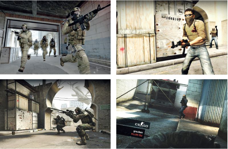 Com poucas e boas novidades, novo Counter-Strike é um remake em alta resolução do clássico que popularizou o embate de terroristas contra antiterroristas | Fotos: Divulgação