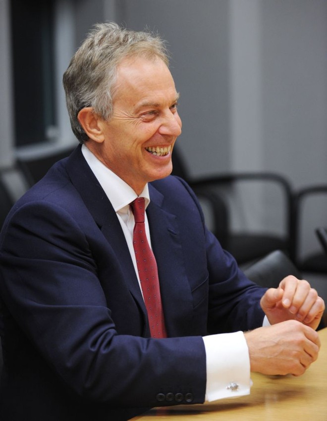 Tony Blair, ex-primeiro-ministro britânico |