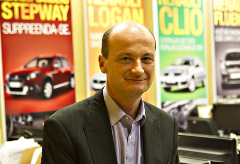 Olivier Murguet, presidente da montadora no Brasil: férias coletivas em novembro, para conclusão de obras na fábrica | Antonio Costa/Gazeta do Povo