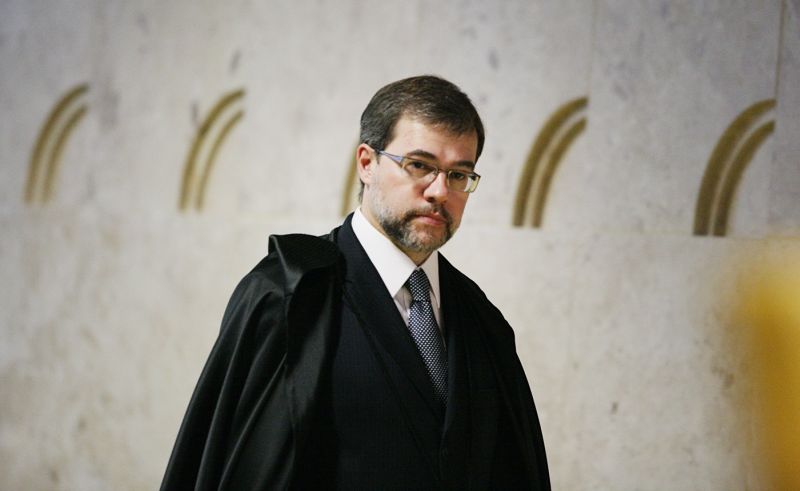 Toffoli: ministro foi advogado do PT e assessor de José Dirceu. Ele também é namorado de uma advogada que defendeu alguns dos réus. Mas, até agora, não se declarou impedido de julgar o mensalão | Felipe Sampaio/STF
