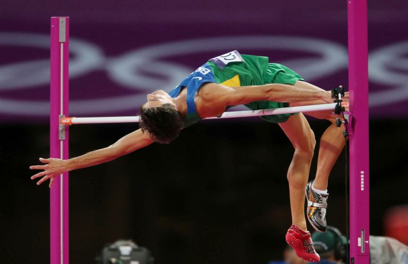 Guilherme Cobbo não conseguiu a classificação para a final olímpica do salto em altura | Alaor Filho/AGIF/COB