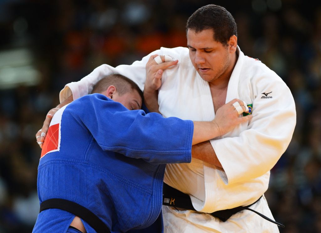 Rafael Silva: vitória fácil por ippon | Miguel Medina/ AFP
