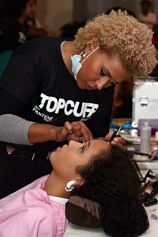 Bastidores da etapa regional do 1.º Top Cufa, realizado dia 11 de agosto no Museu Oscar Niemeyer, em Curitiba |