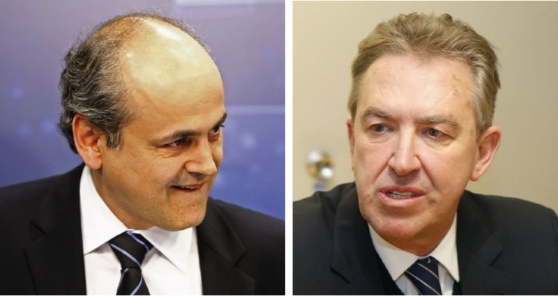 Gustavo Fruet e Luciano Ducci: candidatos à prefeittura de Curitiba | Hugo Harada/Gazeta do Povo