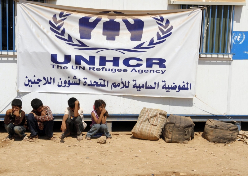 Crianças sírias em acampamento de refugiados da ONU em Zaatari, na Jordânia. Somente ontem de madrugada mais de 1.300 pessoas fugiram da Síria pela fronteira da Turquia | Jamal Nasrallah/EFE