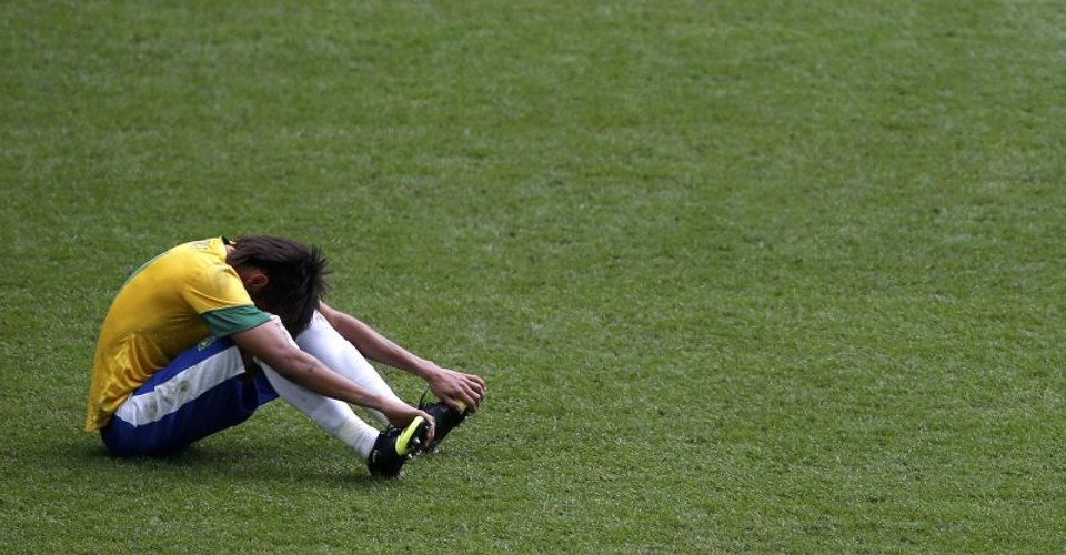Neymar após a derrota do Brasil para o México | Paul Hanna / Reuters