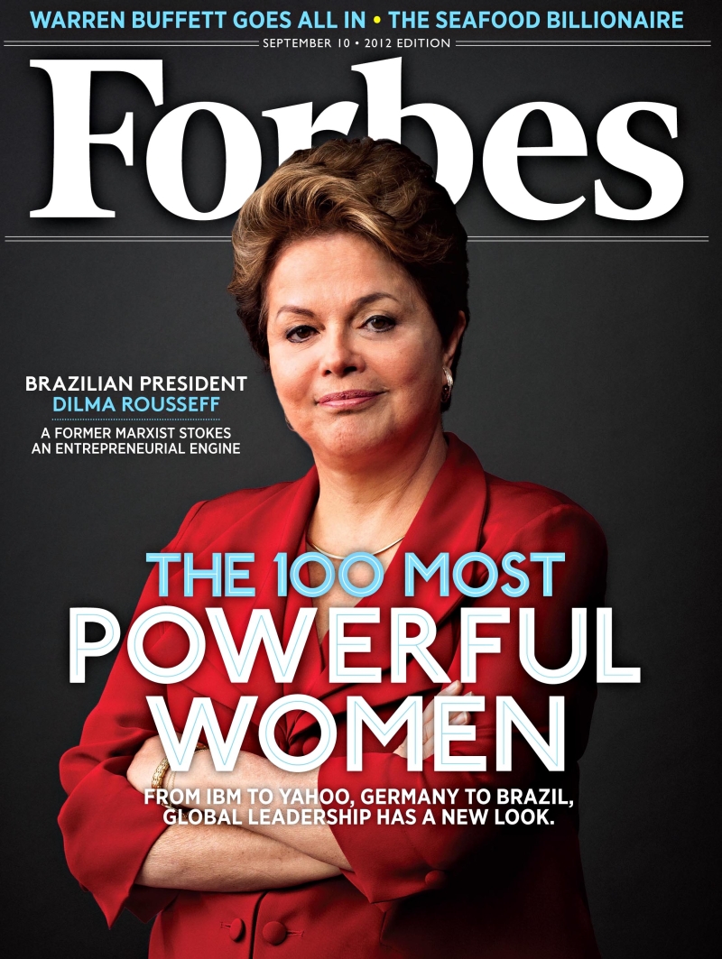 Uma ex-marxista alimenta uma máquina empreendedora, diz a revista Forbes sobre Dilma | Reprodução