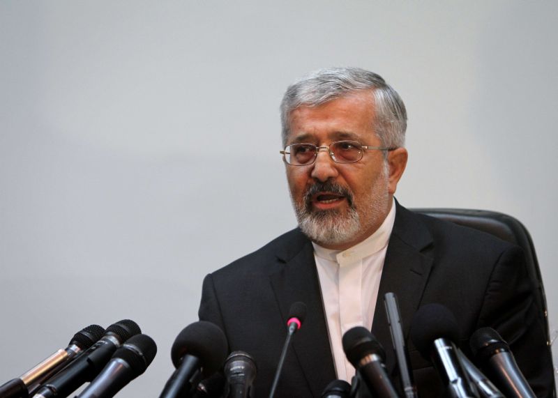 O representante do Irã na AIEA, Asghar Soltanieh, reiterou a determinação de seu país de manter o processo de enriquecimento de urânio | AFP Photo/Behrouz Mehri