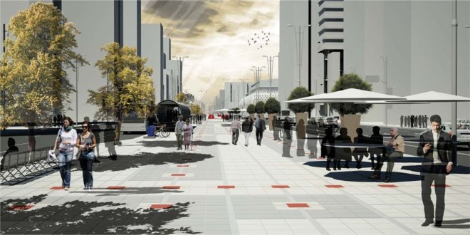 Calçadão ligará equipamentos de cultura e parques como o Passeio Público e o Bosque do Papa | 
