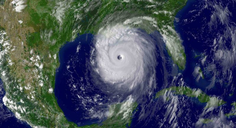 Imagem de satélite mostra o furacão Isaac próximo da costa dos Estados Unidos | Nasa/Reuters/Divulgação