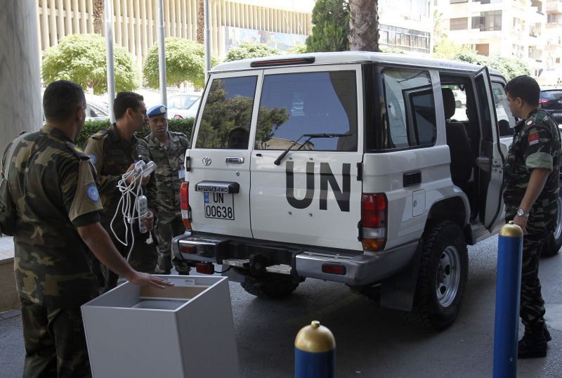 Membros do time de observadores da ONU na Síria se preparam para deixar Damasco | Reuters/Khaled al-Hariri