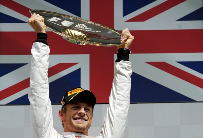 Jenson Button liderou do início ao fim da corrida na Bélgica | 