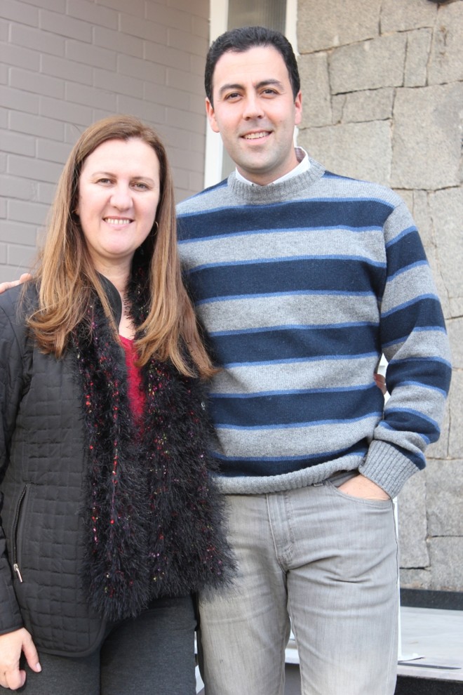 O empresário Eduardo Sguario comemora a expansão de sua escola de inglês, a Exien. A quinta franquia da cidade, no Centro Cívico, está sob o comando de Jucimara Rissio, também franqueada da unidade Alphaville. O plano é chegar a dez unidades em Curitiba até o final de 2013 |