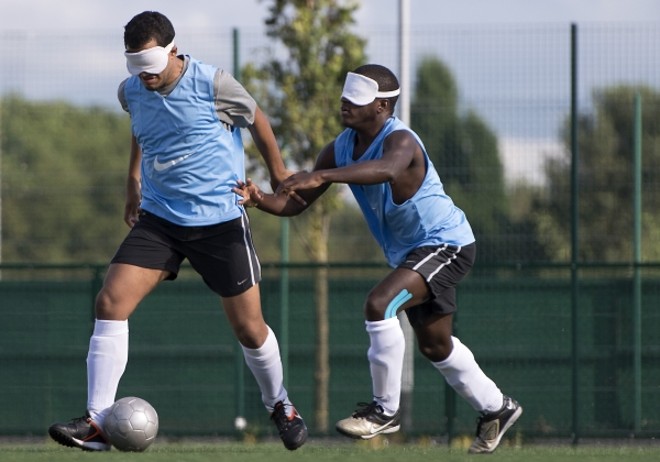 Futebol 5 será uma das modalidades disputadas nos Jogos Paradesportivos do Paraná. | CPB