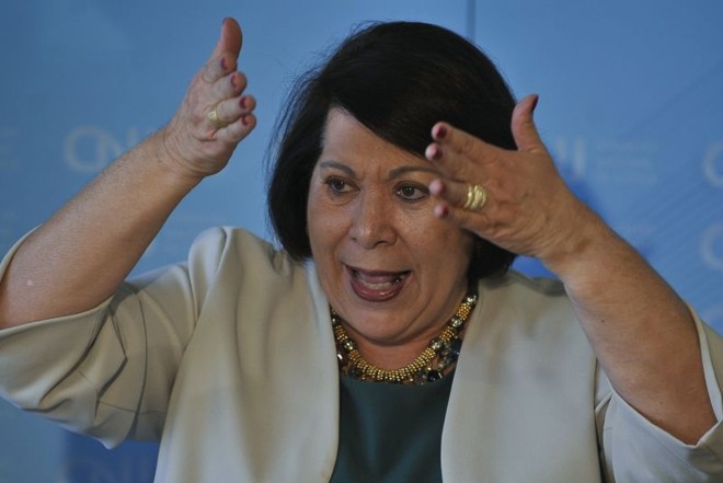 Eliana Calmon, ministra do Superior Tribunal de Justiça e ex-corregedora de Justiça | Antônio Cruz/ABr