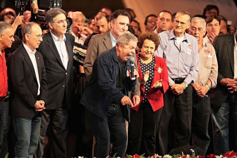 Lula em Belo Horizonte: críticas ao prefeito do PSB | Emmanuel Pinheiro/ Folhapress