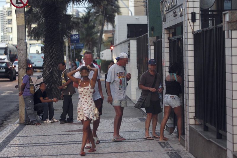 Condomínio residencial da Praia de Iracema é famoso em Fortaleza por ser o lugar preferido por estrangeiros para fazer festas com garotas de programa | Albari Rosa/Gazeta do Povo
