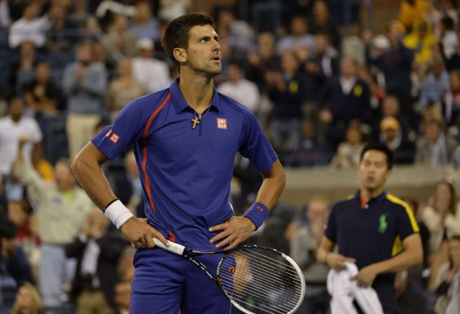 Djokovic conseguiu empatar o jogo após perder os dois sets iniciais, mas não teve força para parar o britânico Murray | 