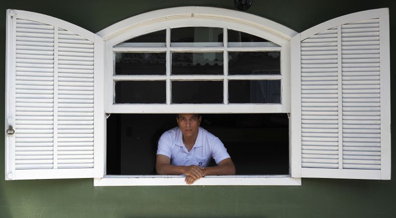 Depois de 25 anos usando drogas, João Honório Bueno hoje administra a Casa de Apoio Belém, uma comunidade terapêutica que funciona há seis anos | Jonathan Campos / Gazeta do Povo