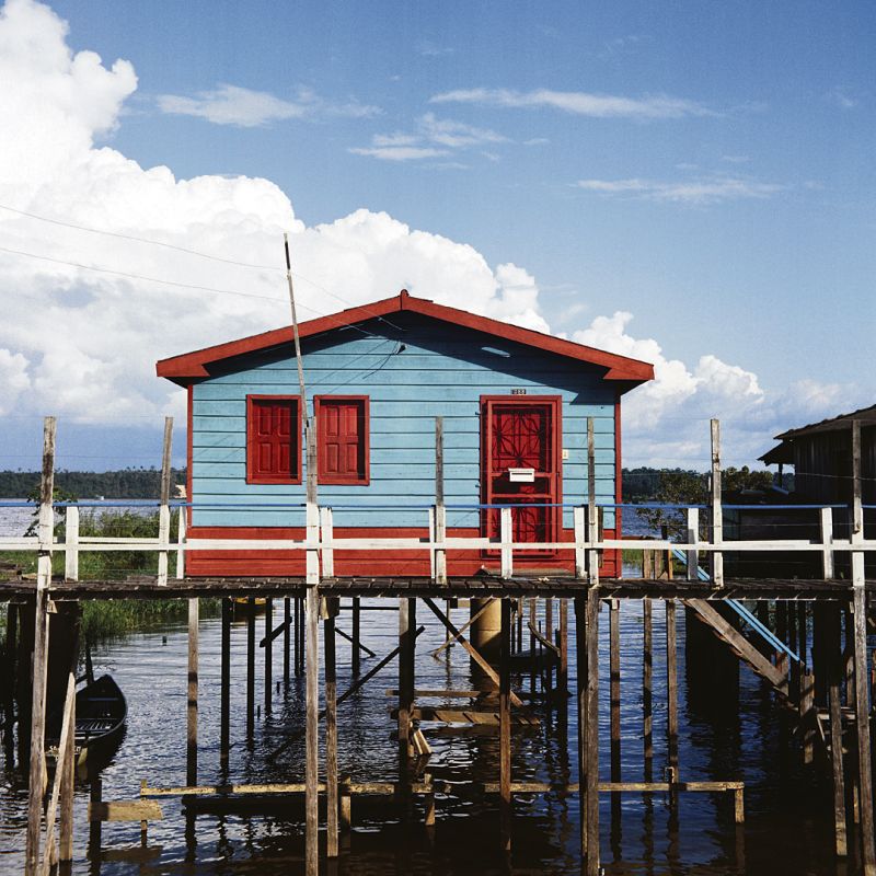 Casa típica da região foi retratada por Luana Navarro | Luana Navarro/Divulgação