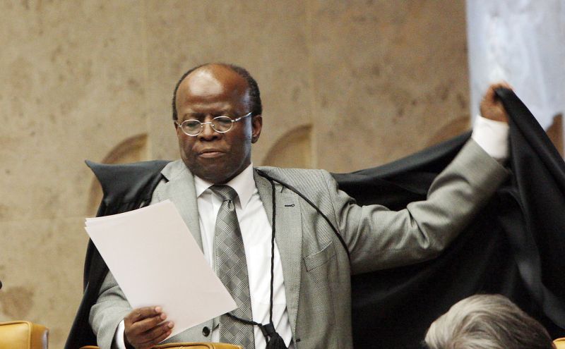 Joaquim Barbosa afirmou que ex-dirigentes faziam parte de uma quadrilha organizada | Gervásio Baptista/STF