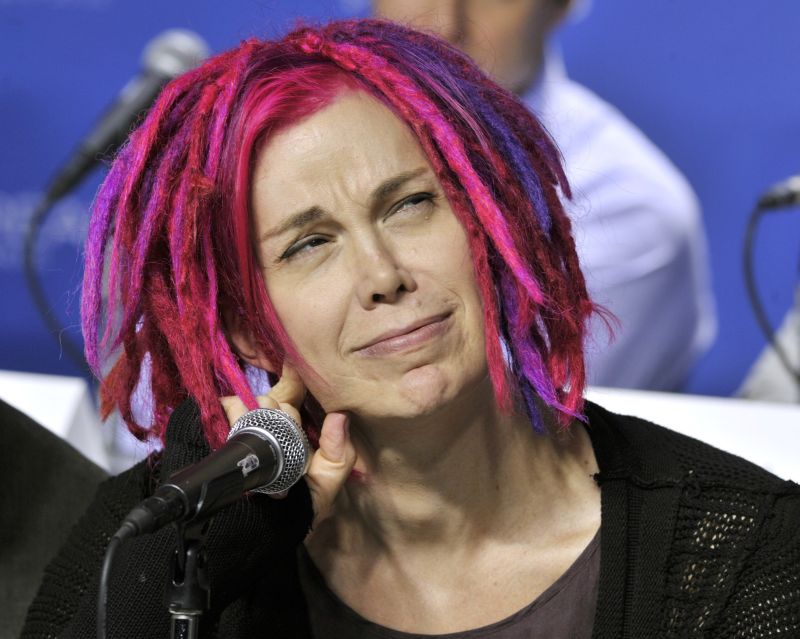 Diretor Lana Wachowski, que antes era Larry, aparece em coletiva de imprensa durante o Festival de Toronto | REUTERS/Mike Cassese