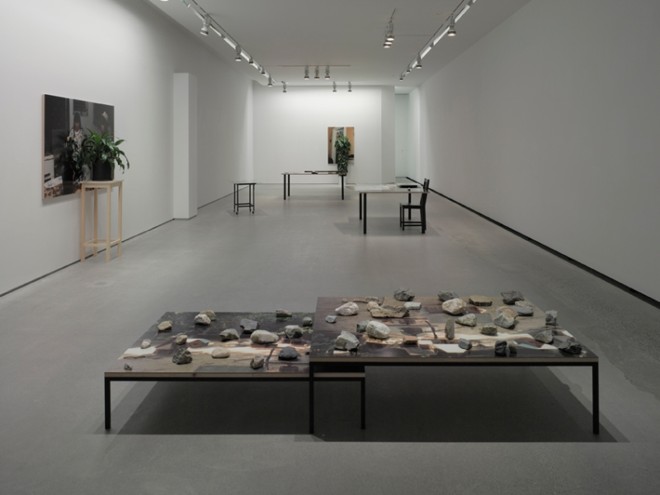 Instalação sem título da artista japonesa Yuki Kimura. |