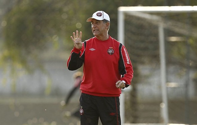 Drubscky espera que Atlético entre ligado desde o começo contra o Barueri, sexta-feira | Hugo Harada / Gazeta do Povo