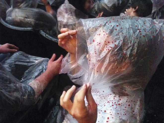 Público lotou Cinemateca para assistir a exibição sangrenta de Nervo Craniano Zero |