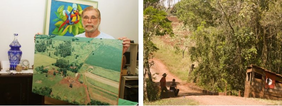 Carlos Alberto Consoni Gomes, engenheiro civil, dono de terras próximo a Barbosa Ferraz, no Noroeste do estado: sete anos aguardando reintegração da Fazenda São Paulo, ocupada por sem-terra | Fotos: Carlos Ohara/Gazeta do Povo