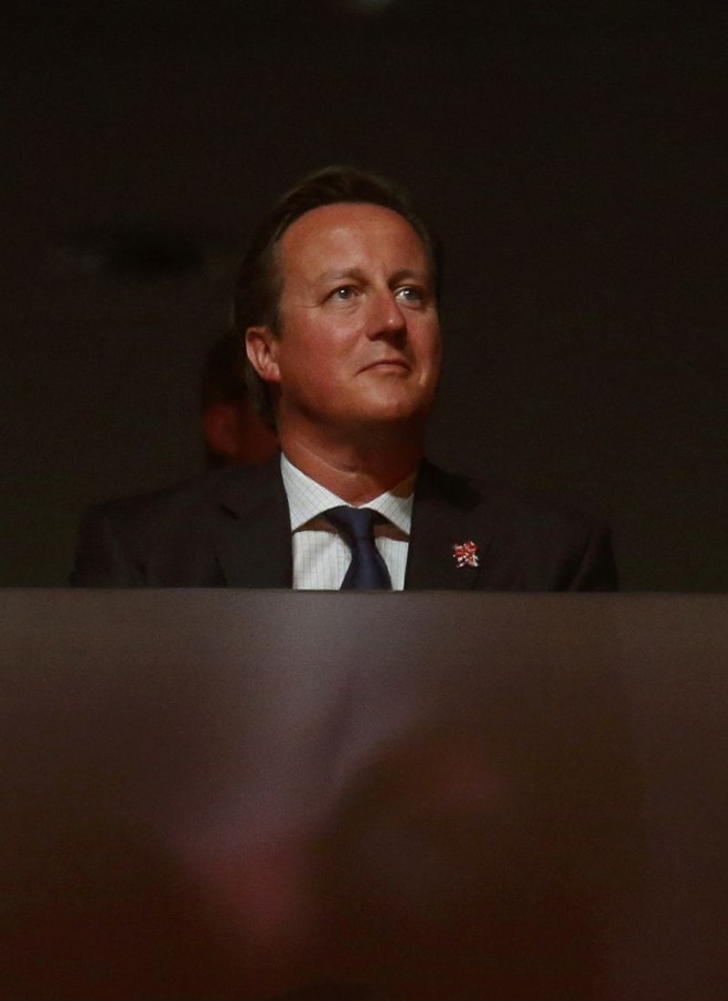 Ex-Primeiro Ministro David Cameron presente na Cerimônia de Encerramento | 