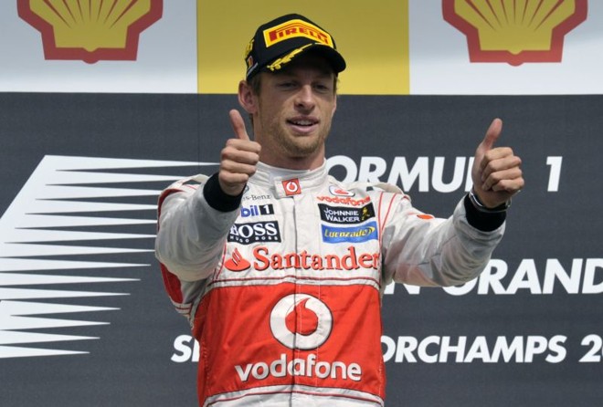 Jenson Button da McLaren vence o Grande Prêmio da Bélgica | 