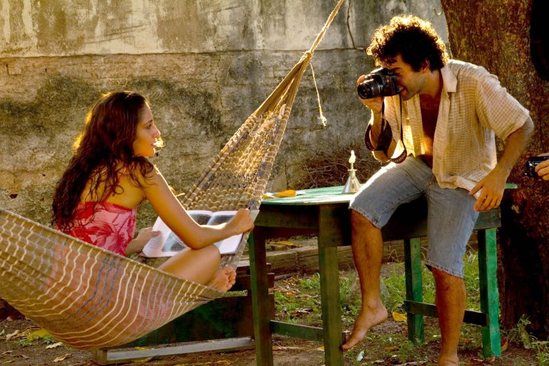 Camila Pitanga (Lavínia) e Gustavo Machado (Cauby): história de um louco amor nas profundezas da Amazônia | Divulgação