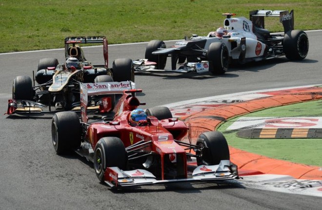 Fernando Alonso novamente fez boa prova de recuperação |